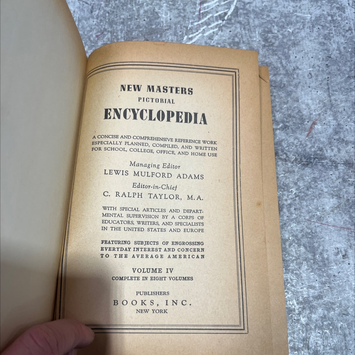 new masters pictorial encyclopedia a concise and comprehensive reference work especially planned compiled and written image 2