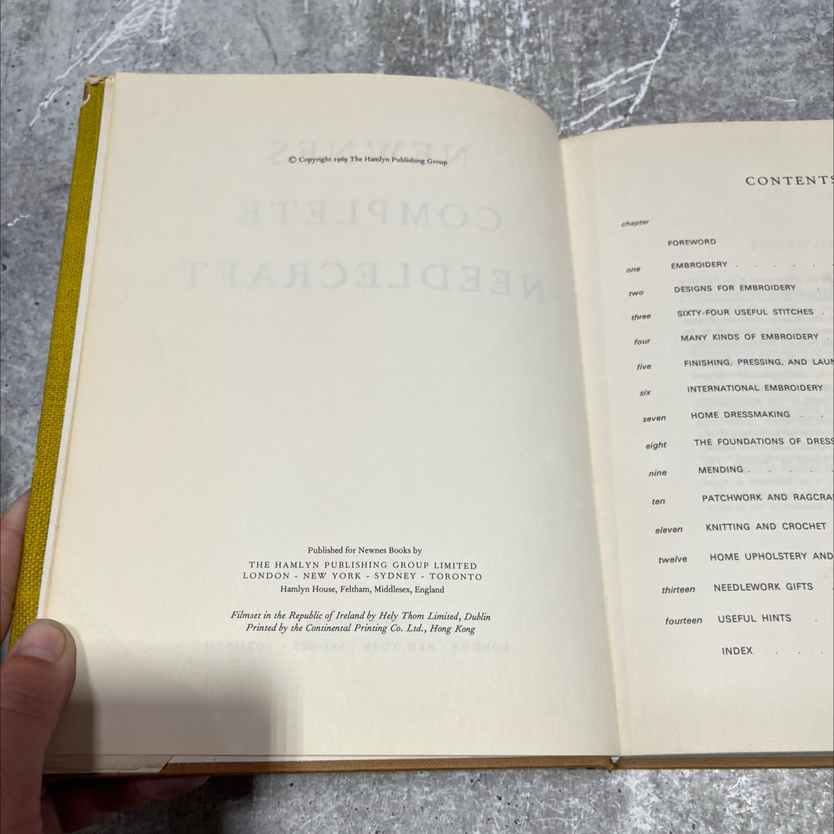 newnes complete needlecraft book, by unknown, 1969 Hardcover image 3