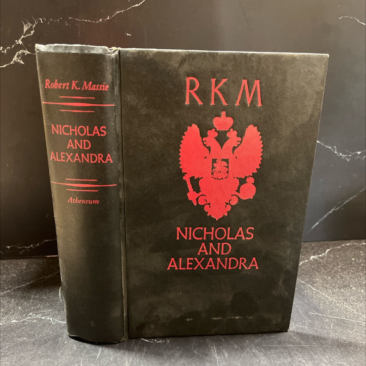 nicholas and alexandra book, by Robert K. Massie, 1967 Hardcover image 1
