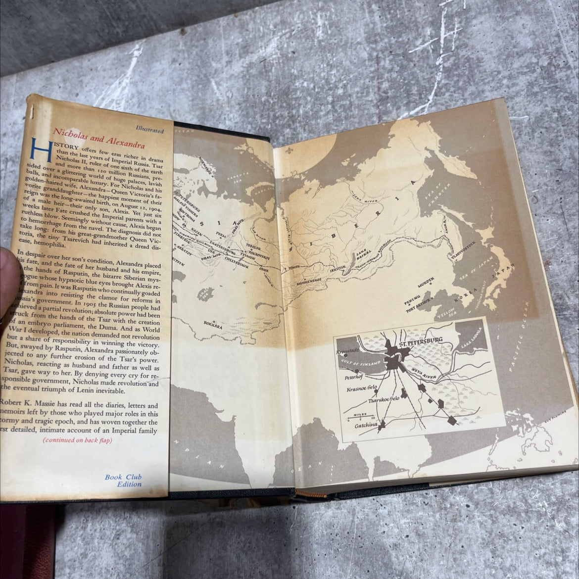 nicholas and alexandra book, by Robert K. Massie, 1967 Hardcover image 4