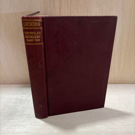 nicholas nickleby part two illustrated book, by charles dickens, 1970 Hardcover, Vintage image 1