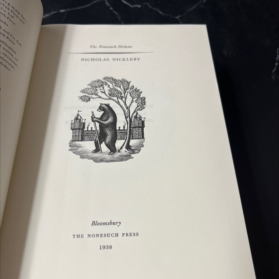 nicholas nickleby book, by charles dickens, 2005 Leather image 2