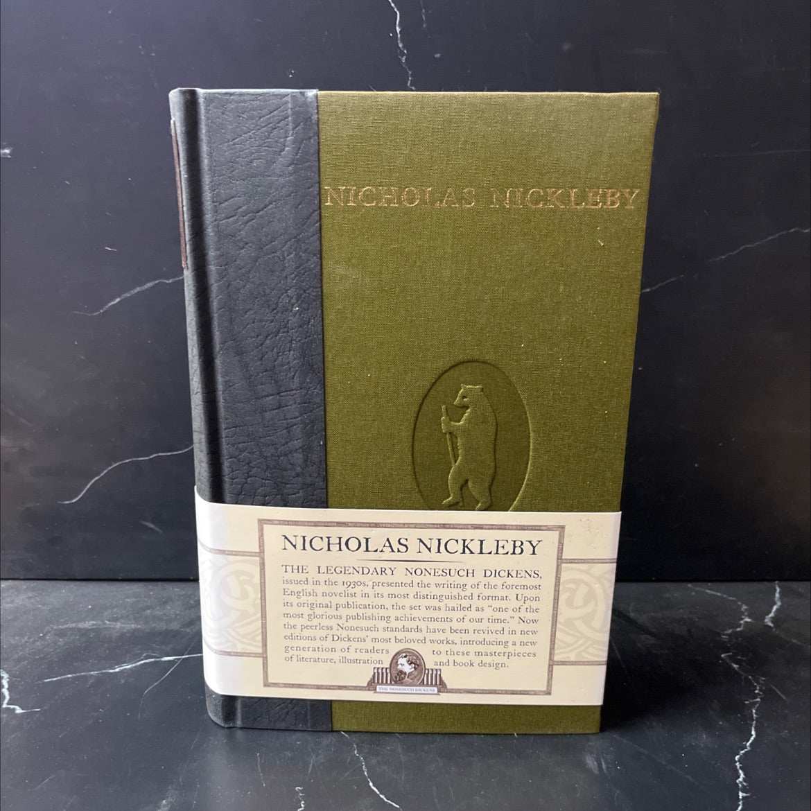 nicholas nickleby book, by charles dickens, 2005 Leather image 1