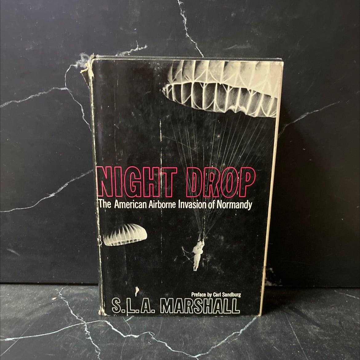 night drop the american airborne invasion of normandy book, by s. l. a. marshall, 1962 Hardcover image 1