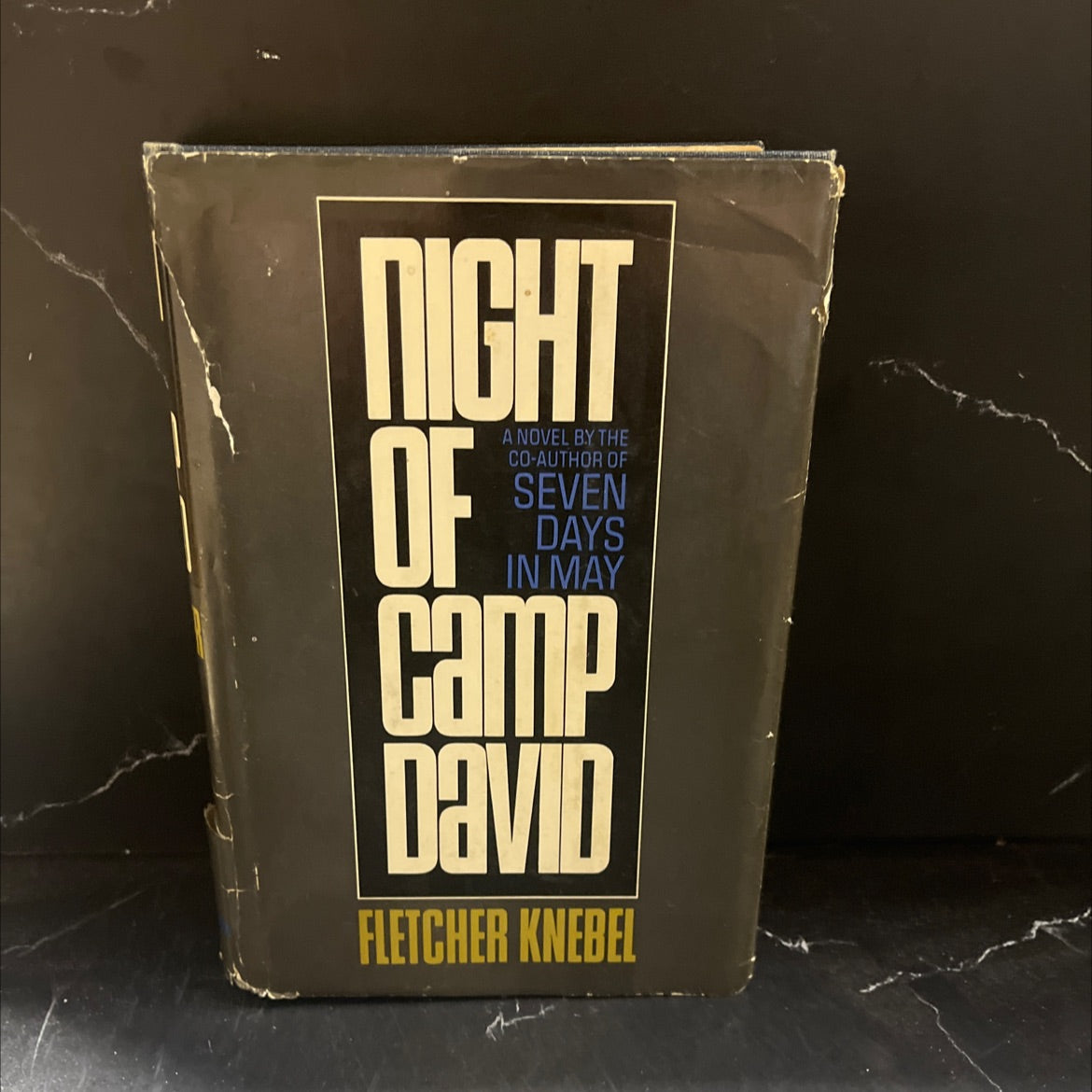 night of camp david book, by fletcher knebel, 1965 Hardcover image 1