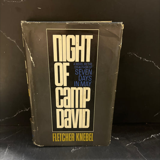 night of camp david book, by fletcher knebel, 1965 Hardcover image 1