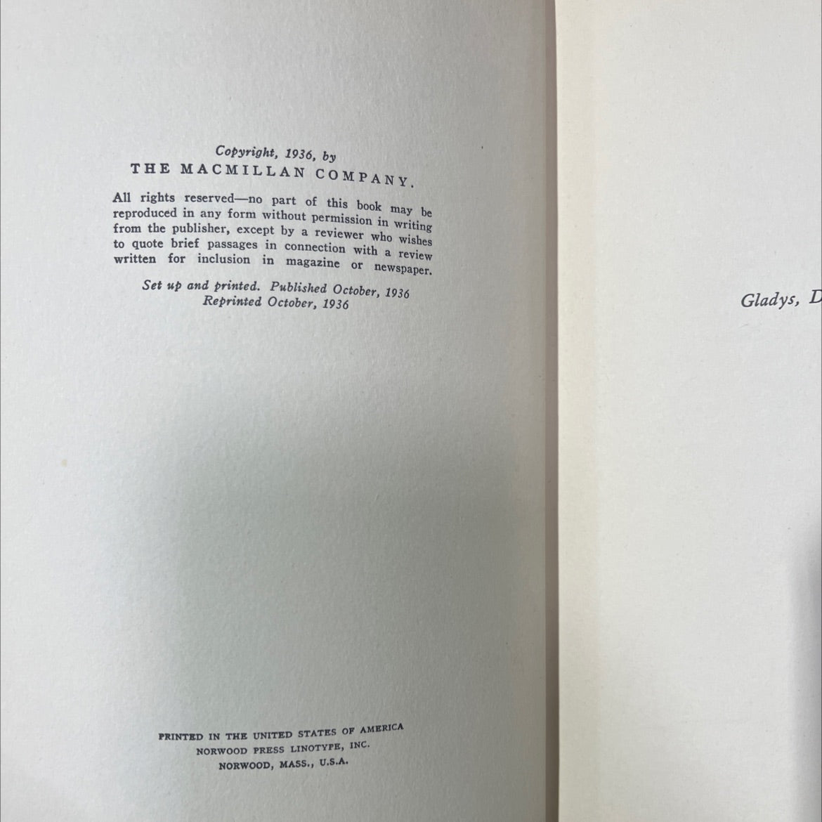 night outlasts the whippoorwill book, by sterling north, 1936 Hardcover image 3