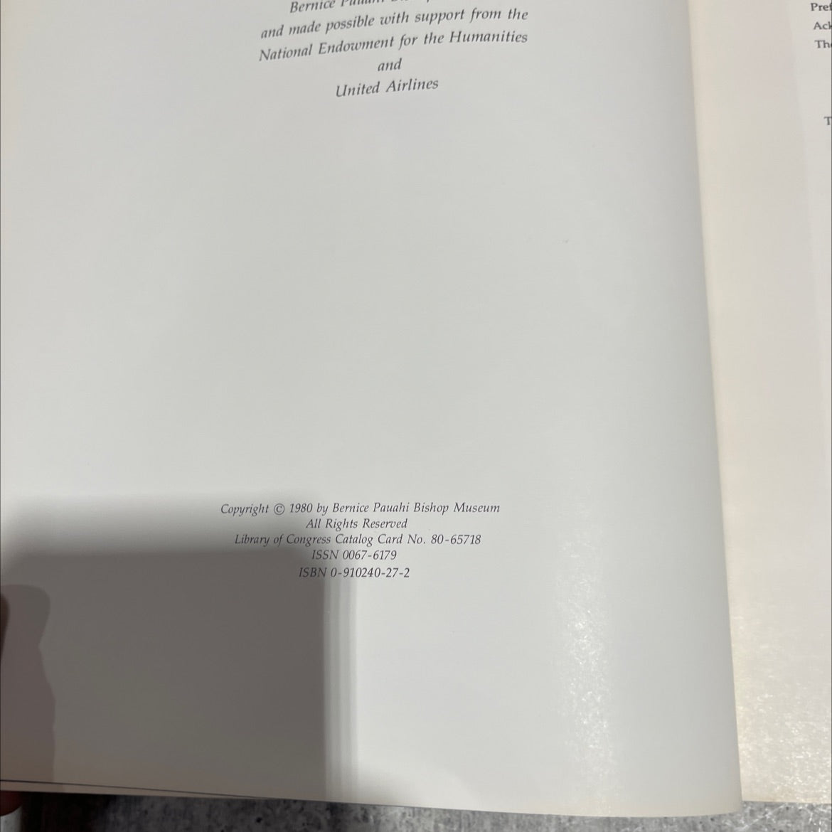 no. 2 hawai'i: the royal isles book, by Roger G. Rose, 1980 Paperback image 3