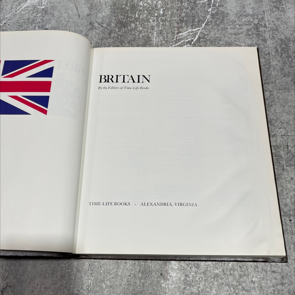 no britain book, by editors of time-life books, 1987 Hardcover image 2