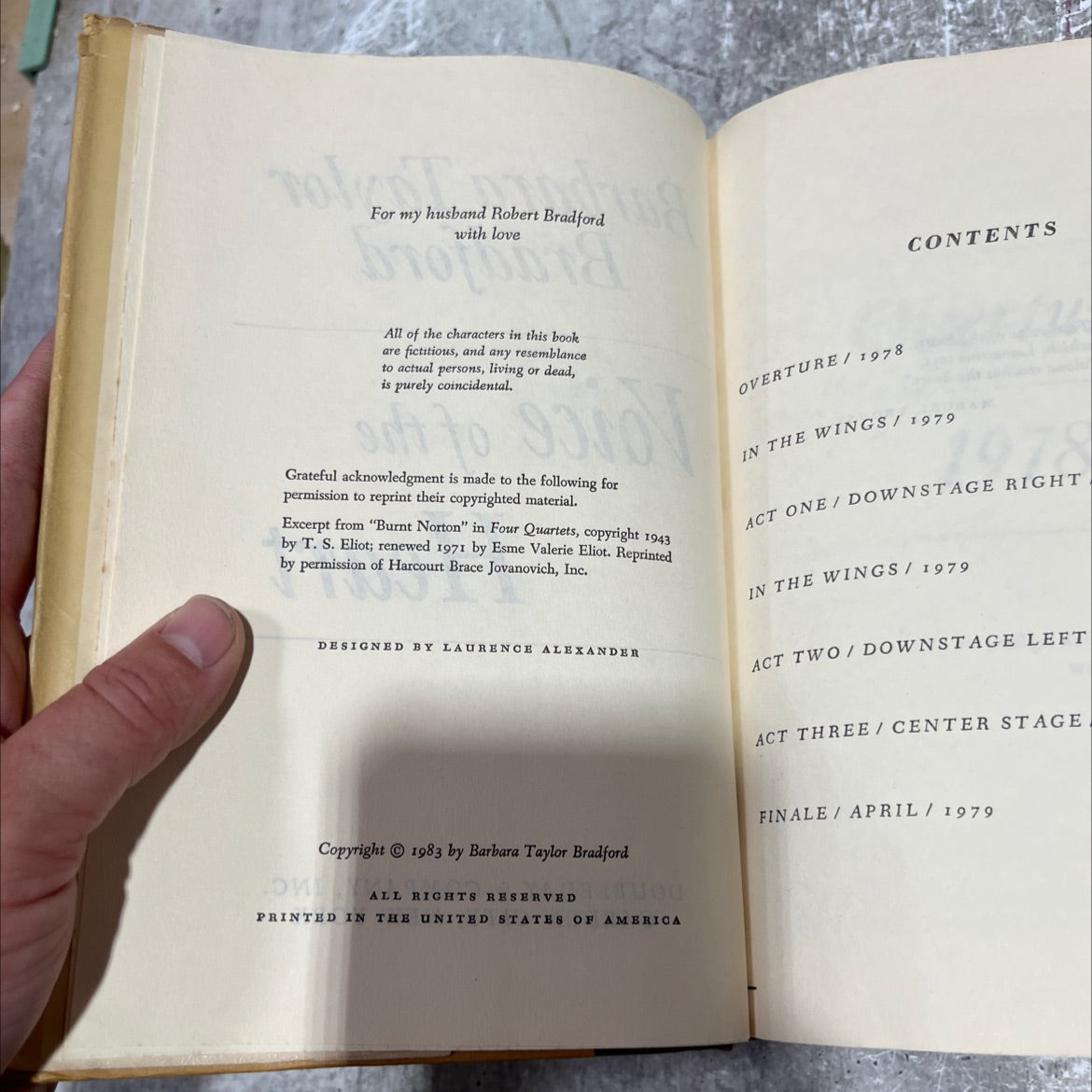 no of substance book, by barbara taylor bradford, 1979 Hardcover image 3