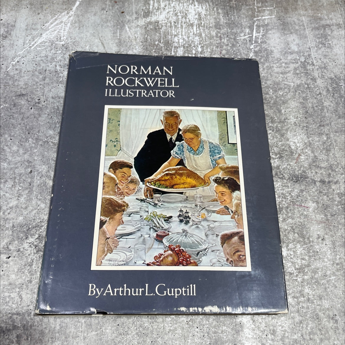 norman rockwell illustrator book, by arthur l. guptill, 1975 Hardcover image 1