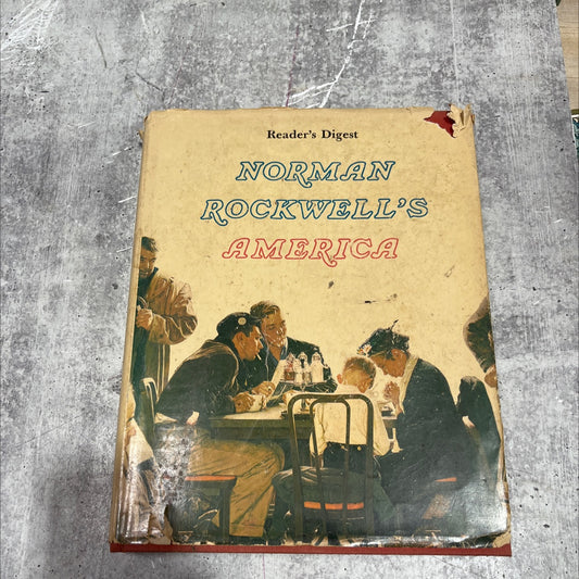 norman rockwell's america book, by christopher finch, 1976 Hardcover image 1
