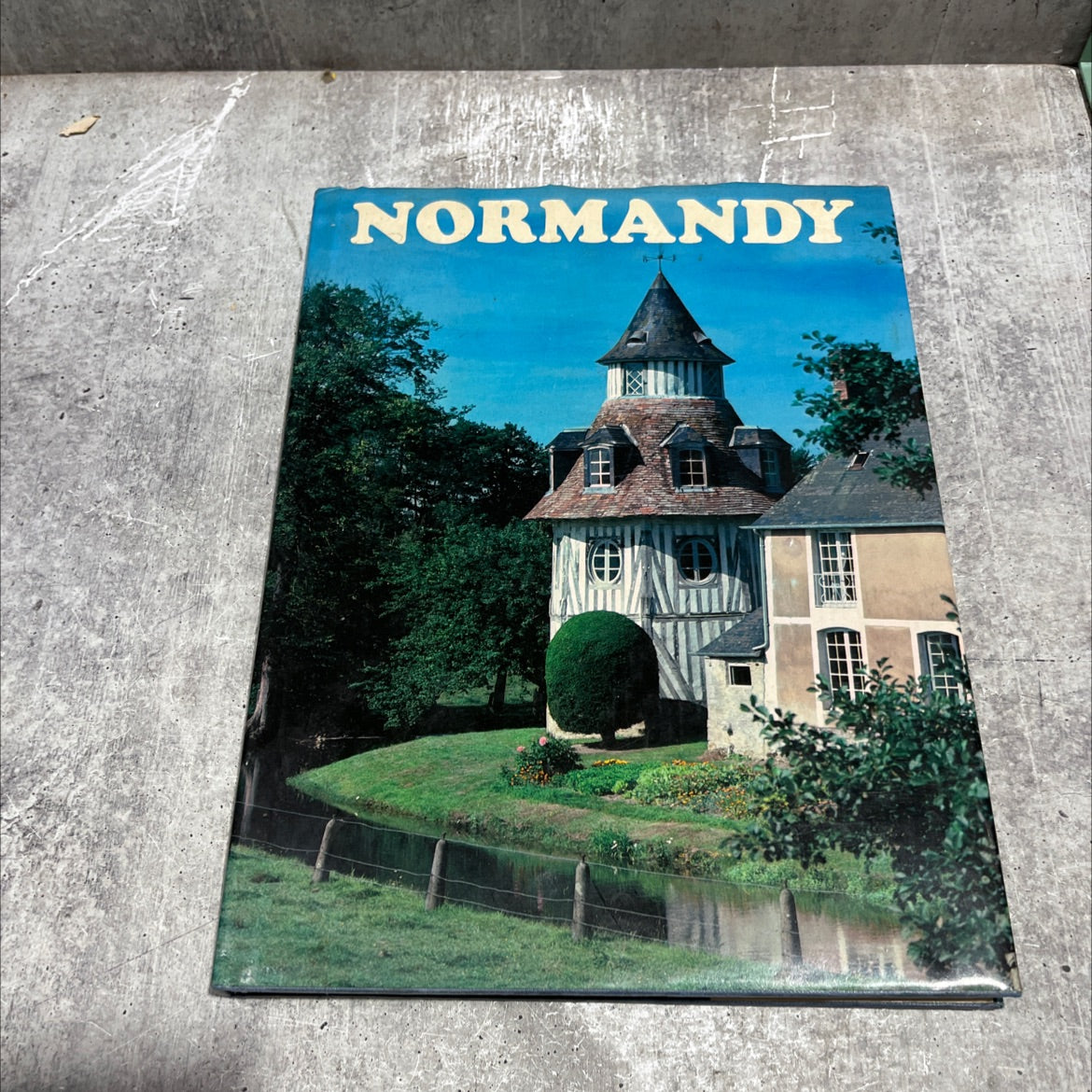 normandy book, by pierre leprohon, 1982 Hardcover image 1