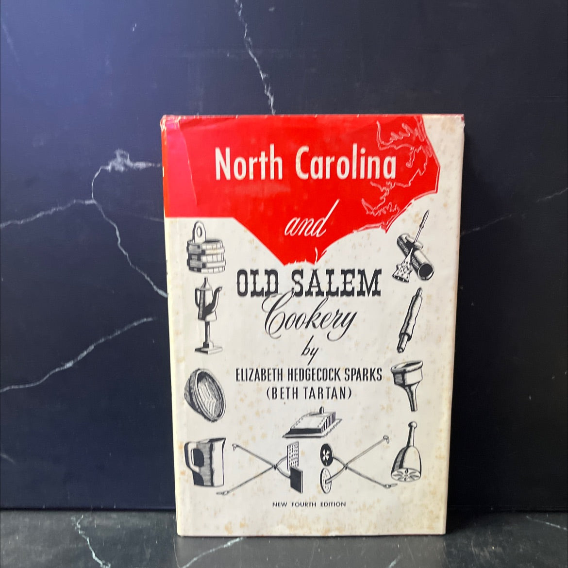 north carolina and old salem cookery book, by elizabeth hedgecock sparks, 1969 Hardcover image 1
