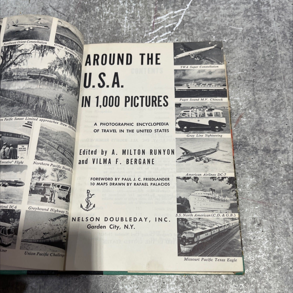 northwest orient constellation book, by A. Milton Runyon, Vilma F. Bergane, 1955 Hardcover image 2