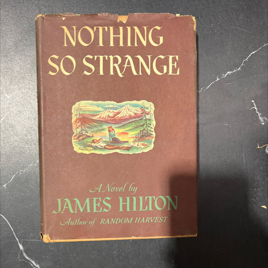 nothing so strange book, by james hilton, 1947 Hardcover image 1