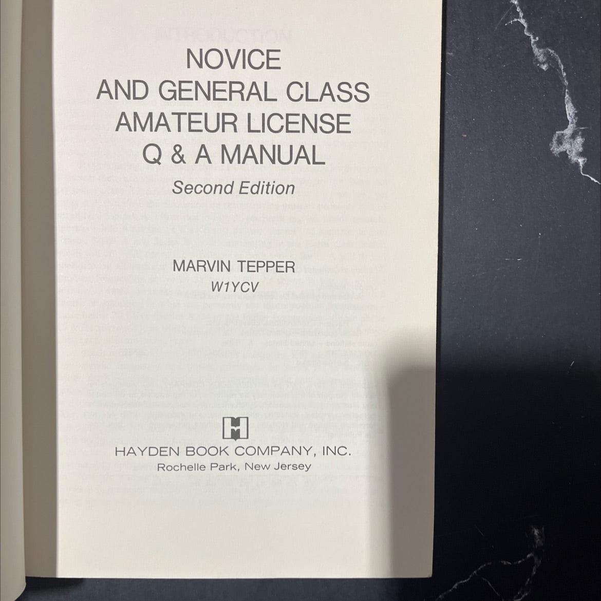novice and general class amateur license q&a manual book, by marvin tepper, 1977 Paperback image 2
