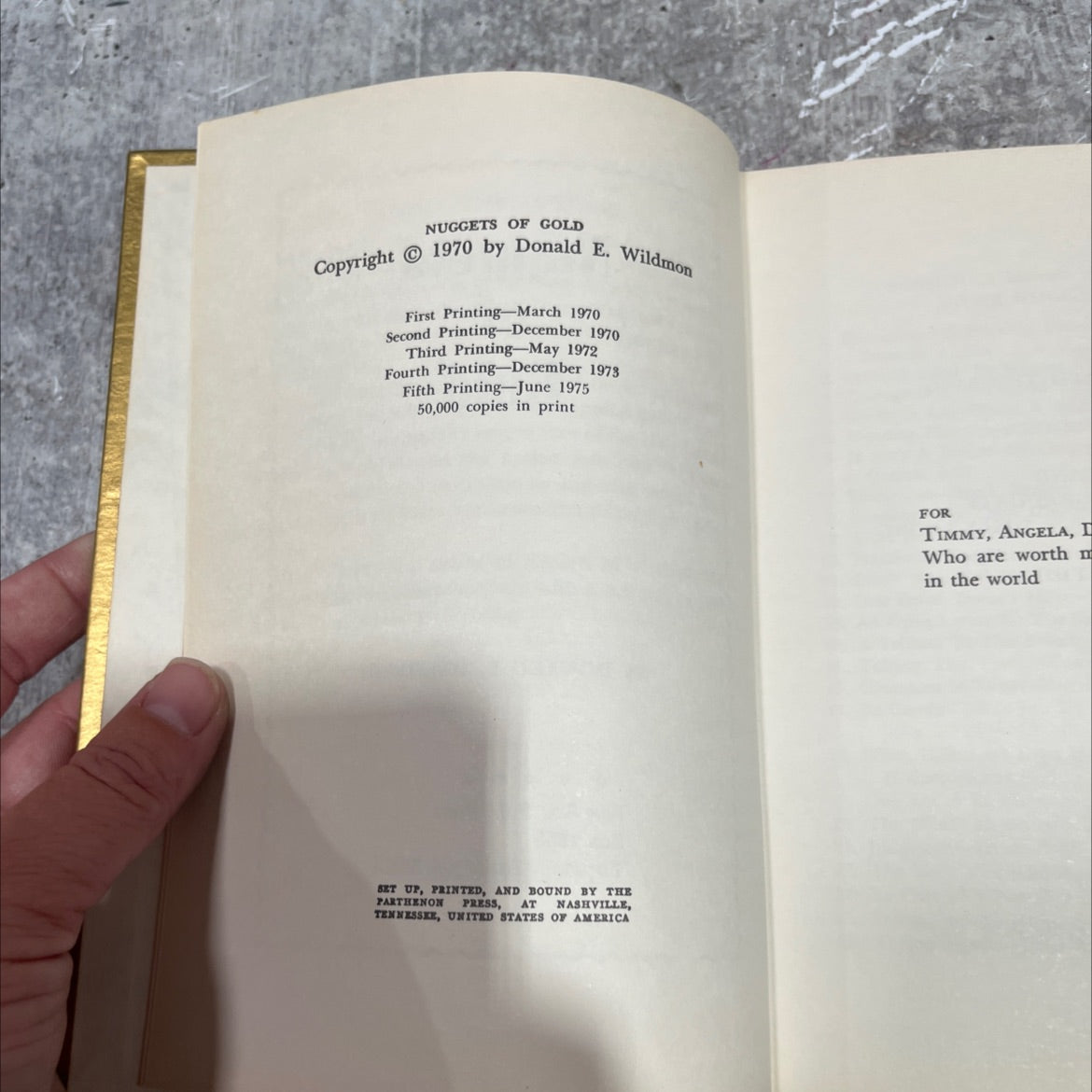 nuggets of gold book, by donald e. wildmon, 1975 Hardcover image 3