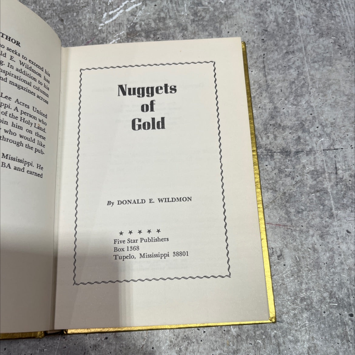 nuggets of gold book, by donald e. wildmon, 1975 Hardcover image 2