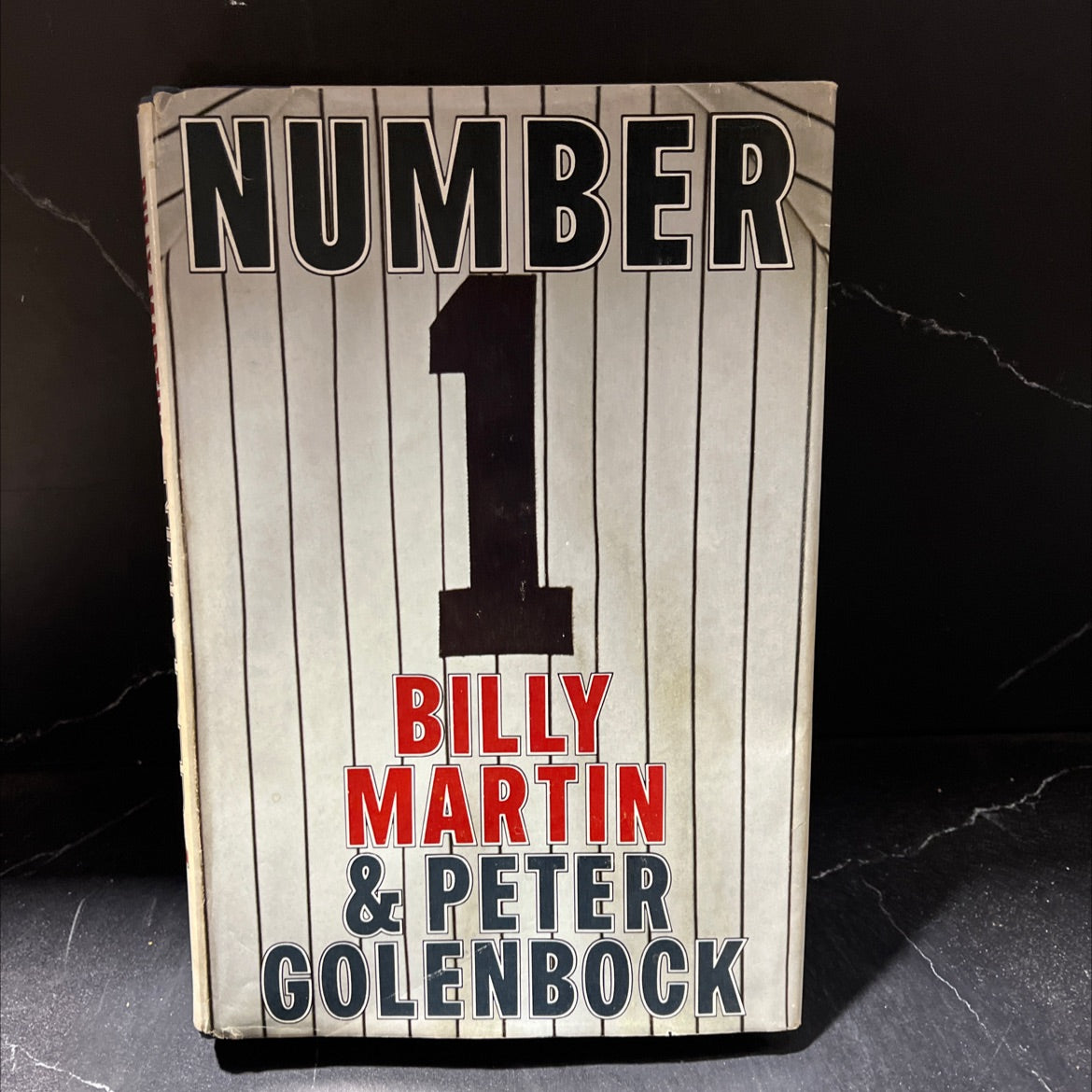 number 1 book, by billy martin and peter golenbock, 1980 Hardcover image 1