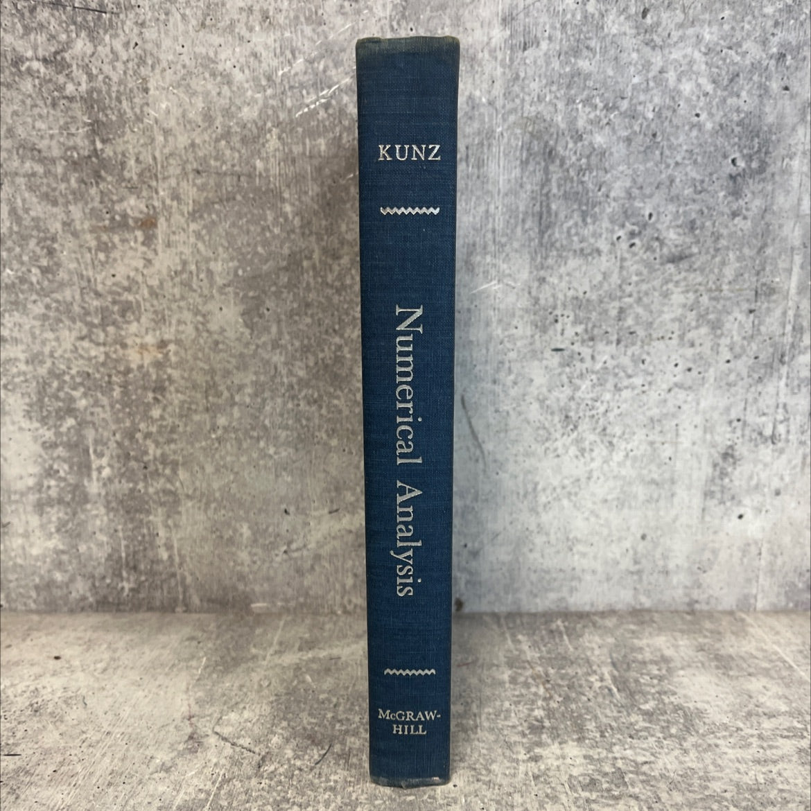 numerical analysis book, by s. kunz, 1957 Hardcover image 1