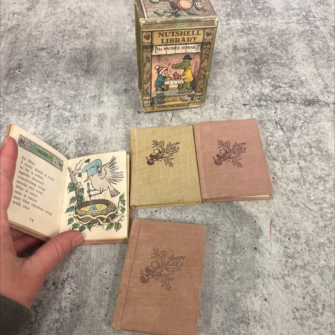 nutshell library book, by maurice sendak, 1962 Hardcover image 3
