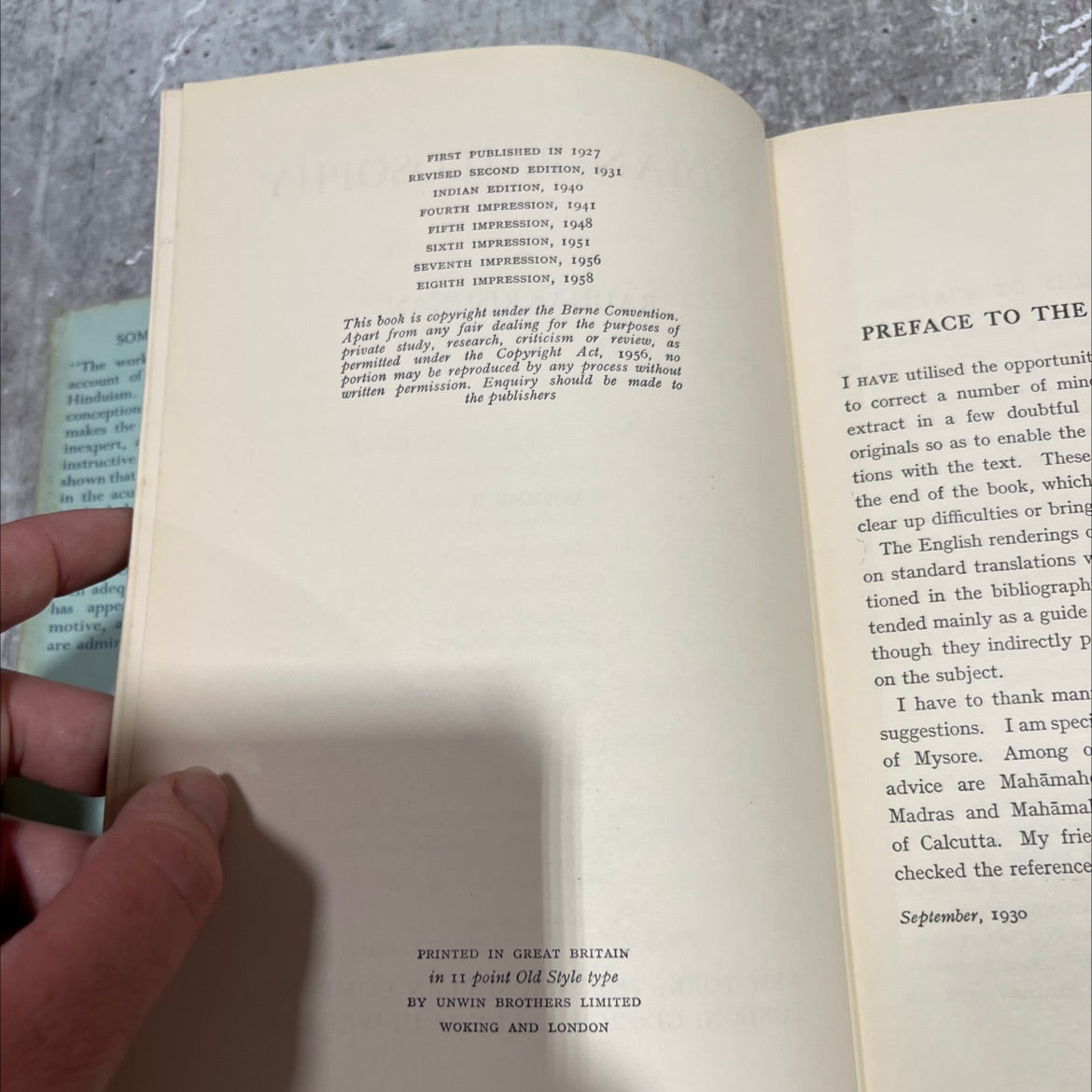 of faith and western philosophy book, by sarvepalli radhakrishnan, 1965 Hardcover image 3