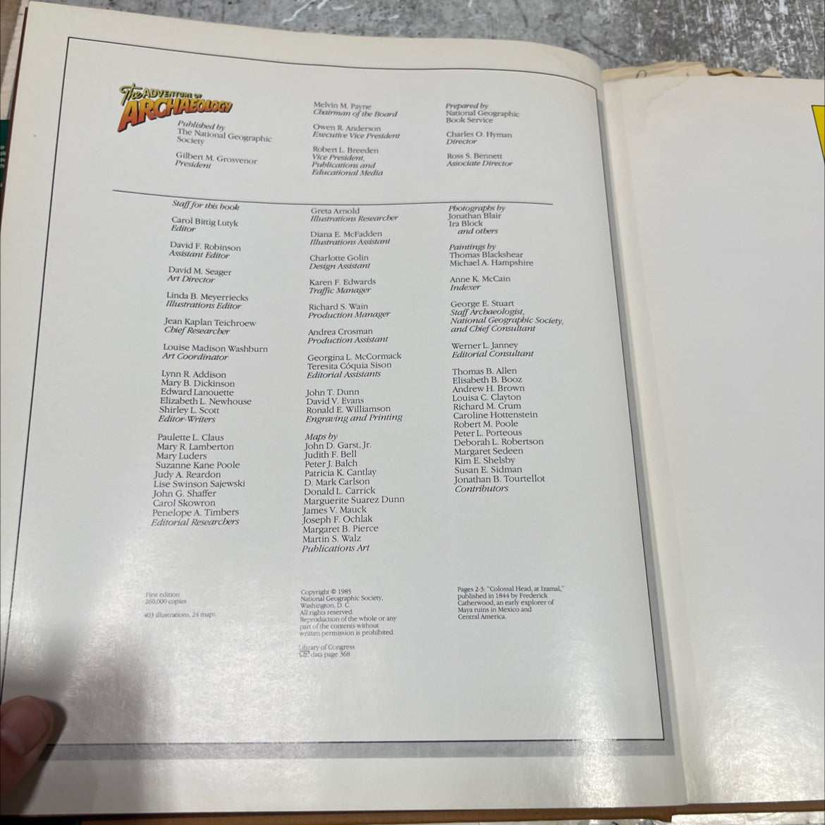 of the adventure archaeology book, by Brian M. Fagan, 1985 Hardcover image 3