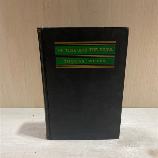 of time and the river a legend of man's hunger in his youth book, by thomas wolfe, 1935 Hardcover image 1
