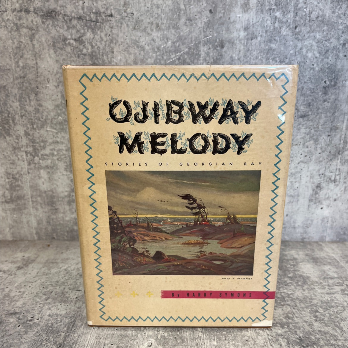 ojibway melody book, by harry symons, 1946 Hardcover, Rare, Vintage image 1