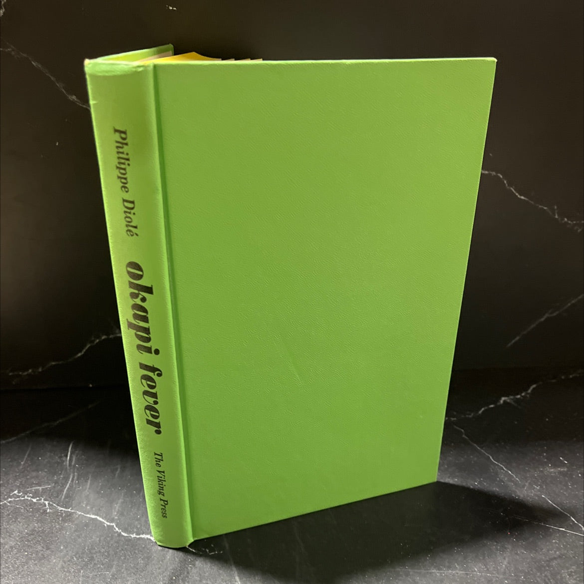 okapi fever book, by Philippe Diolé, 1965 Hardcover image 1