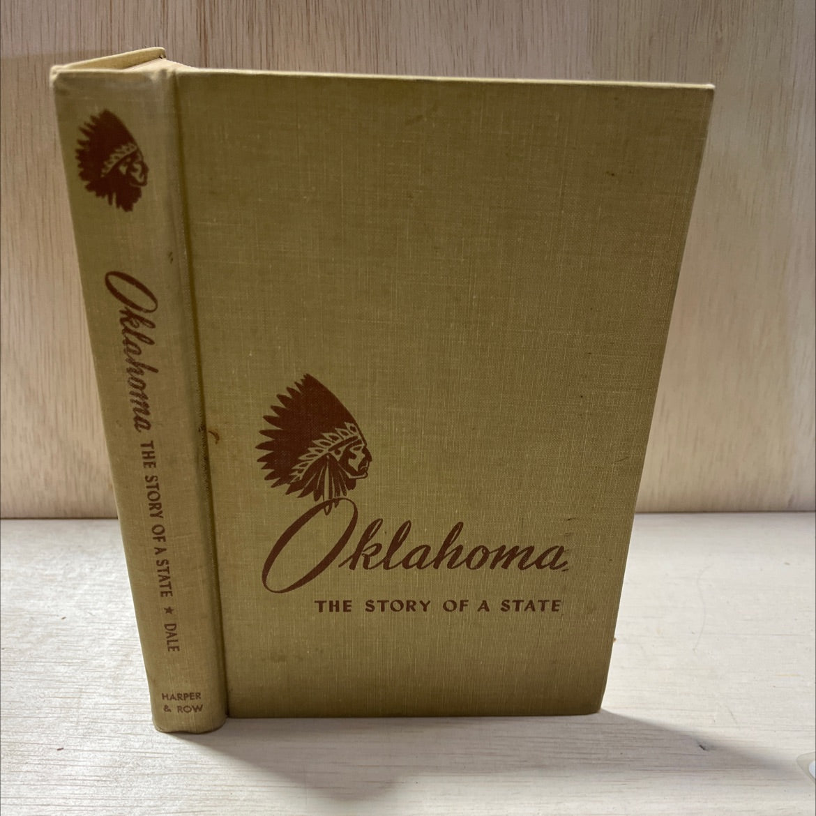 oklahoma the story of a state book, by edward everett dale, 1963 Hardcover, Vintage image 1