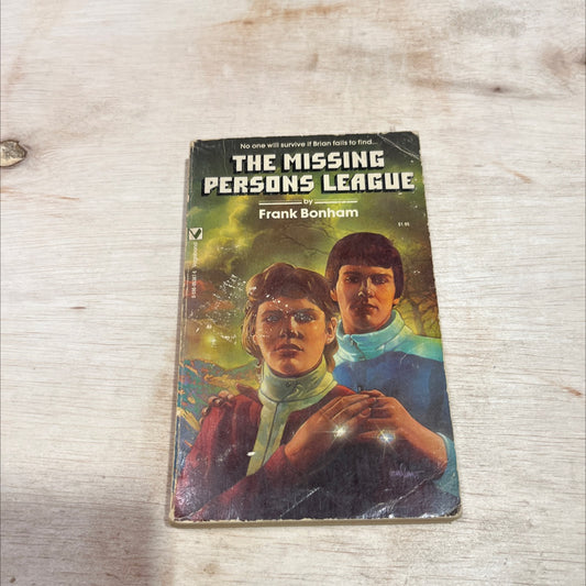 oks the missing persons league book, by Frank Bonham, 1976 Paperback image 1