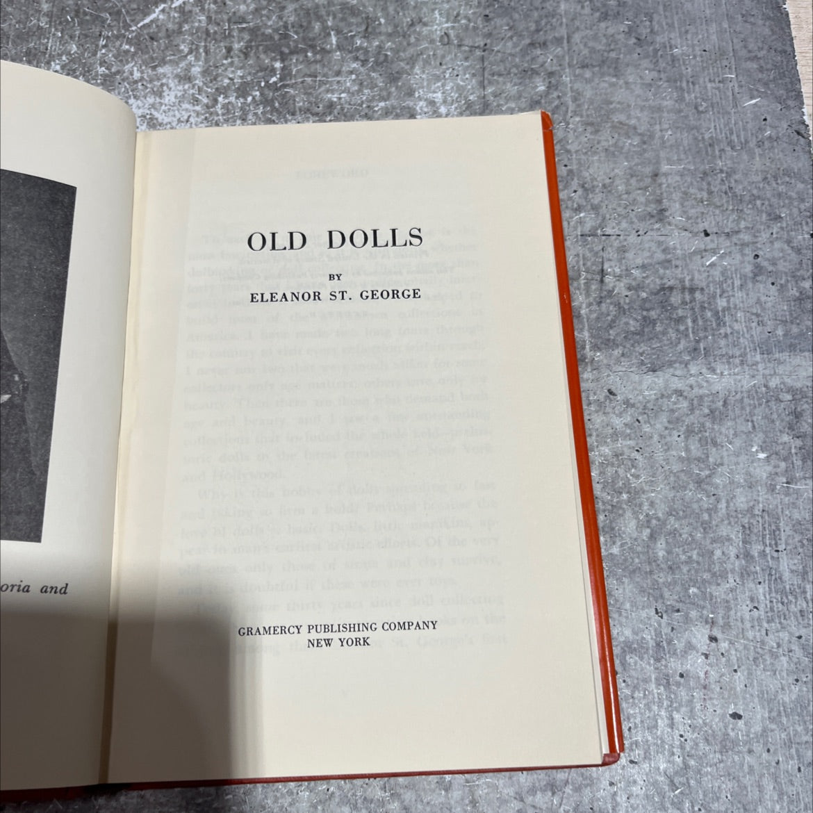 old dolls book, by eleanor st. george, 1970 Hardcover image 2