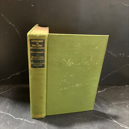 old goriot a marriage settlement book, by honoré de balzac, 1970 Hardcover image 1