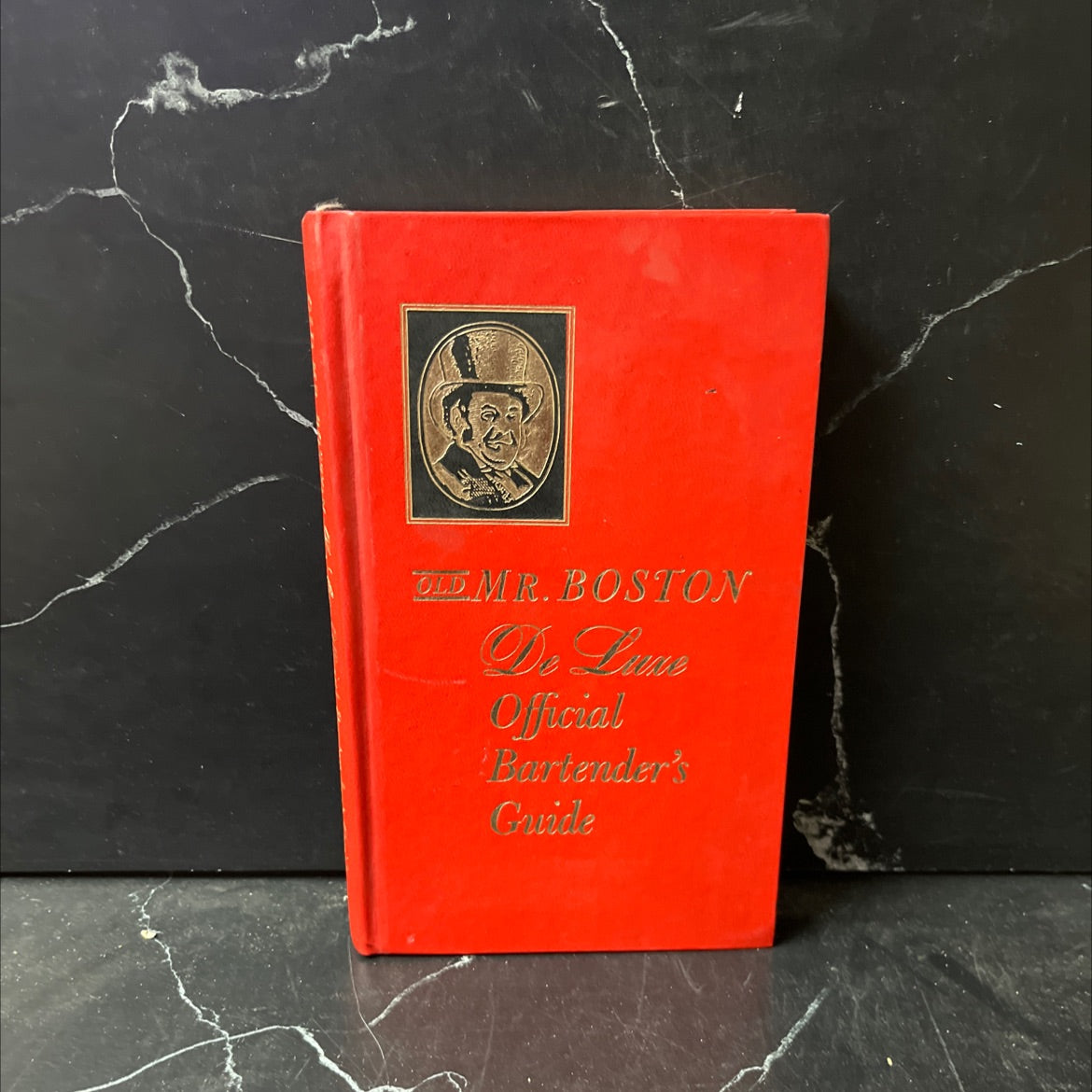 old m boston de lux official bartender's guide book, by leo cotton, 1963 Hardcover image 1