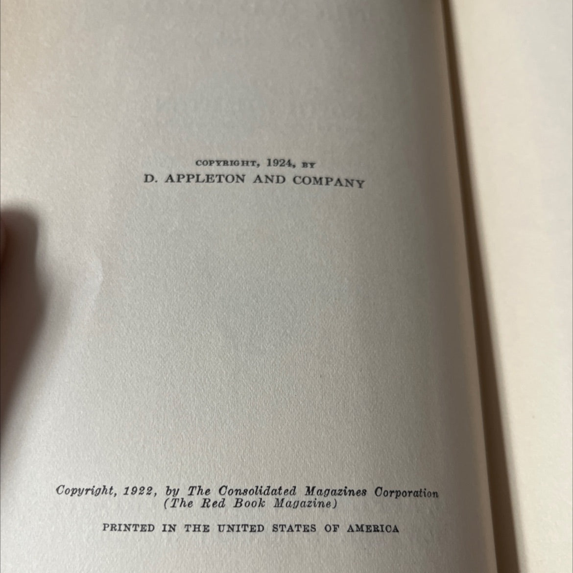 old new york the old maid (the 'fifties) book, by edith wharton, 1924 Hardcover image 3