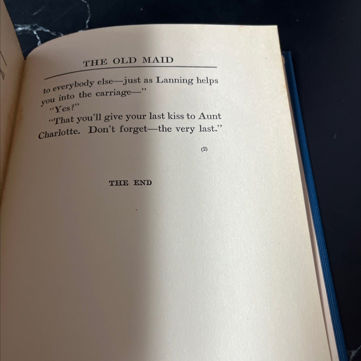 old new york the old maid (the 'fifties) book, by edith wharton, 1924 Hardcover image 4