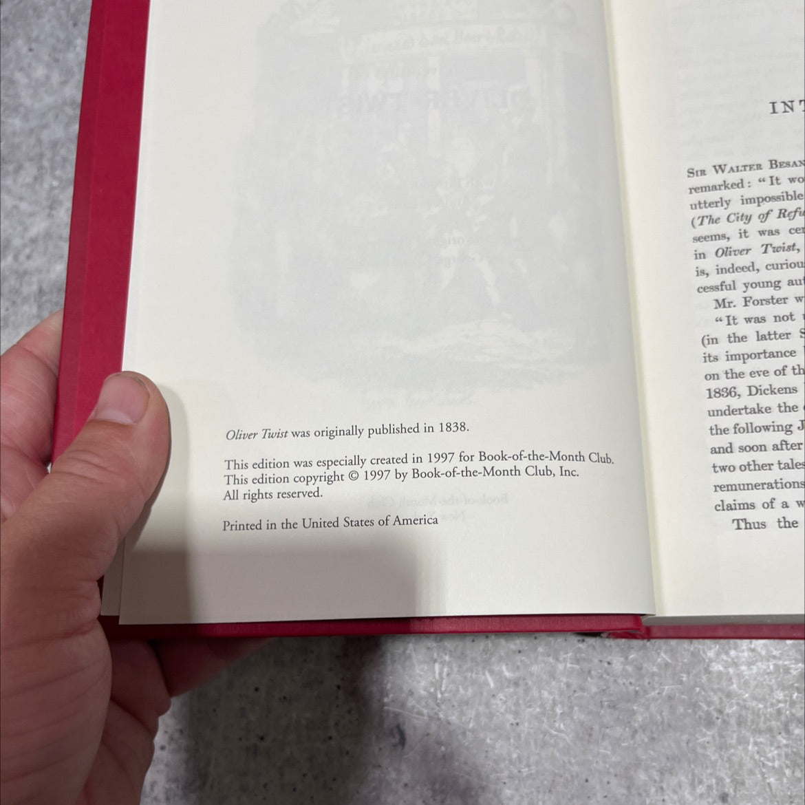 oliver twist book, by charles dickens, 1997 Hardcover image 3