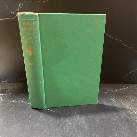 om more recipes with a jug of wine book, by morrison wood, 1956 Hardcover image 1