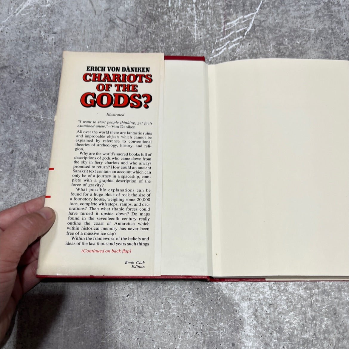 omadh chariots of the gods? unsolved mysteries of the past book, by erich von däniken, 1970 Hardcover image 4