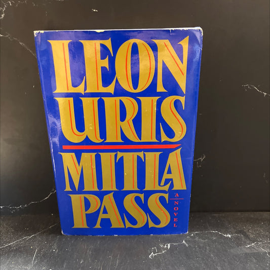 on mitia pass is ydney auckland book, by Leon Uris, 1988 Hardcover image 1