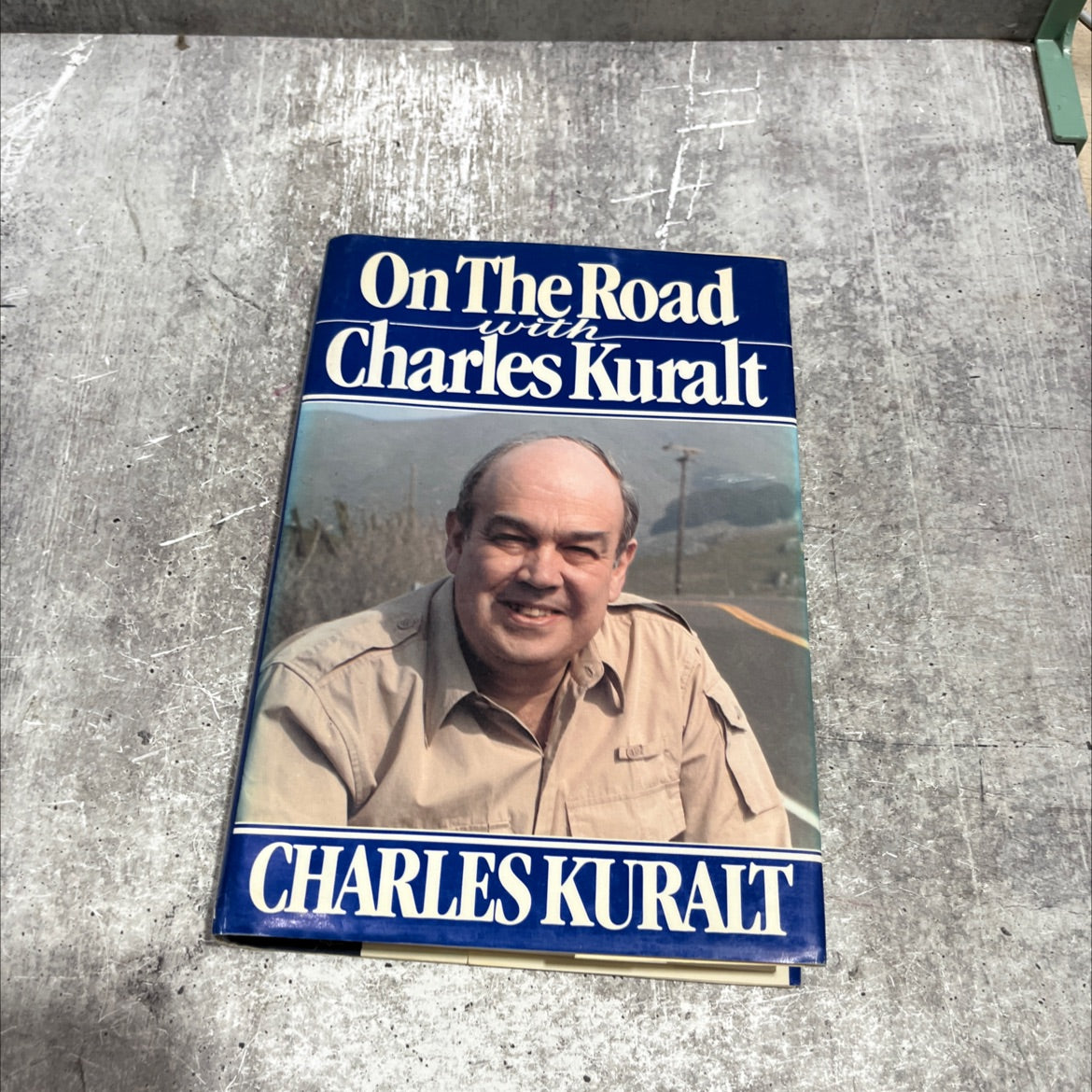 on the road with charles kuralt book, by charles kuralt, 1985 Hardcover image 1