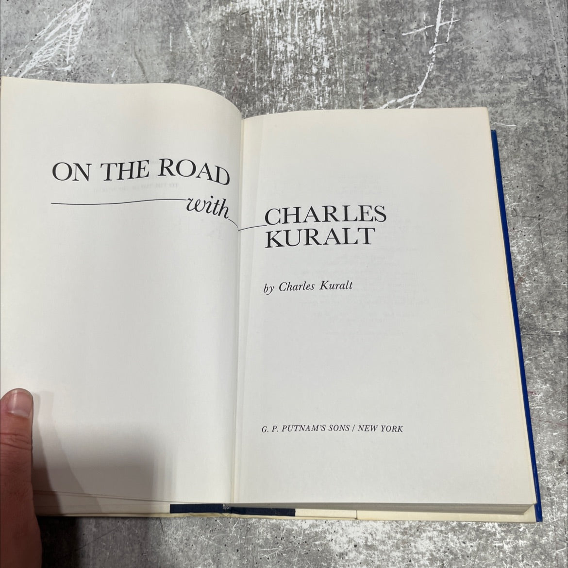 on the road with charles kuralt book, by charles kuralt, 1985 Hardcover image 2