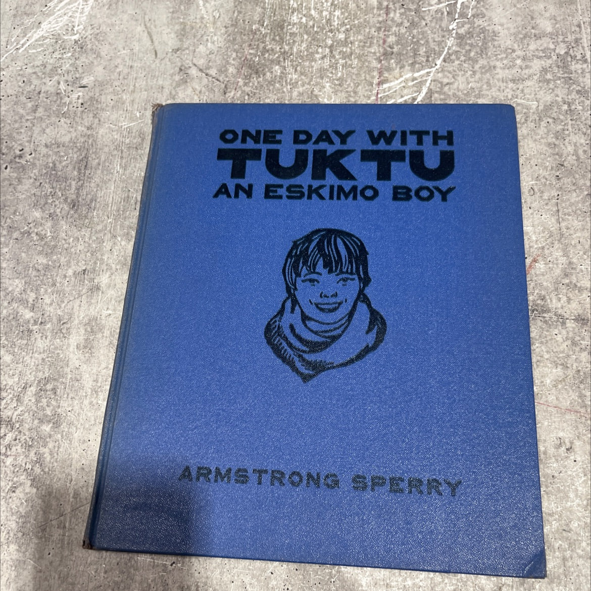 one day with tuktu an eskimo boy story and pictures book, by armstrong sperry, 1935 Hardcover image 1