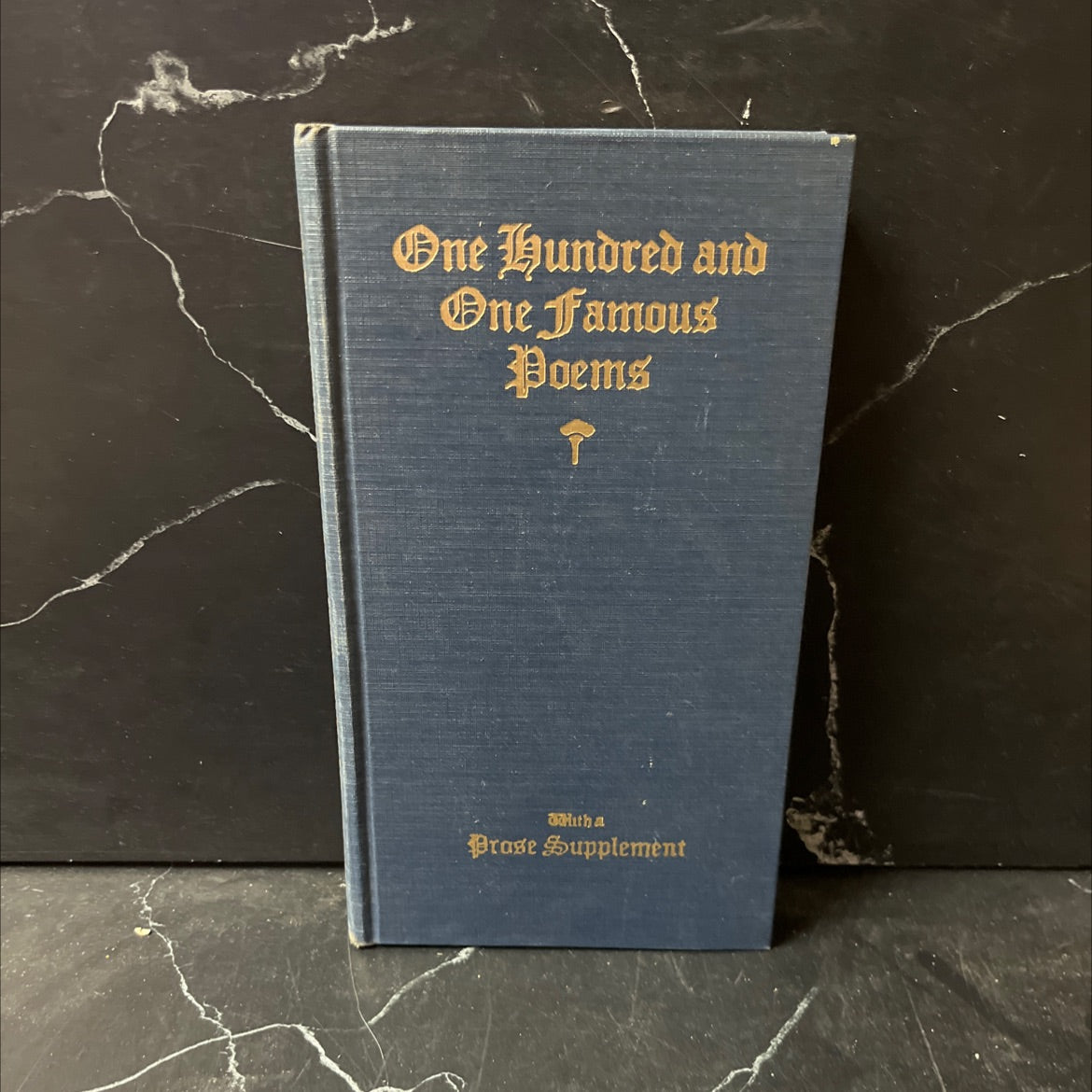 one hundred and one famous poems with a prose supplement book, by roy j. cook, 1929 Hardcover image 1