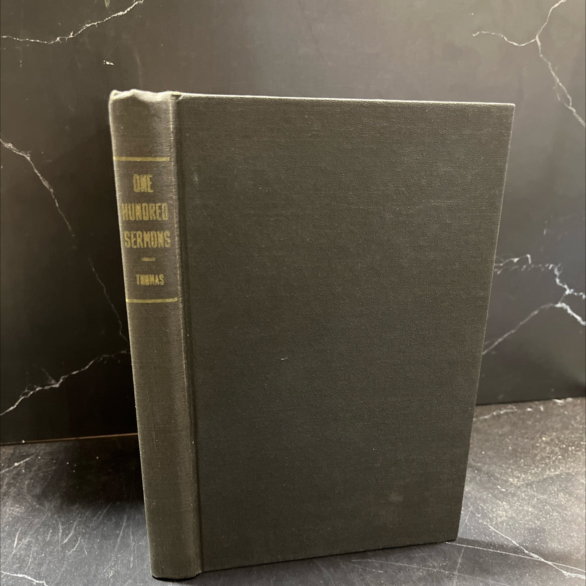 one hundred sermons a collection of bible subjects homiletically treated book, by leslie g. thomas, 1956 Hardcover image 1