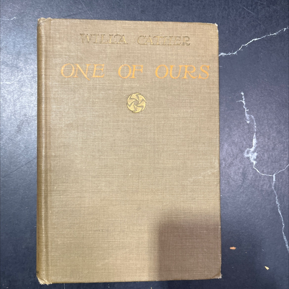 one of ours book, by Willa Cather, 1922 Hardcover, First Edition, Rare, Antique image 1