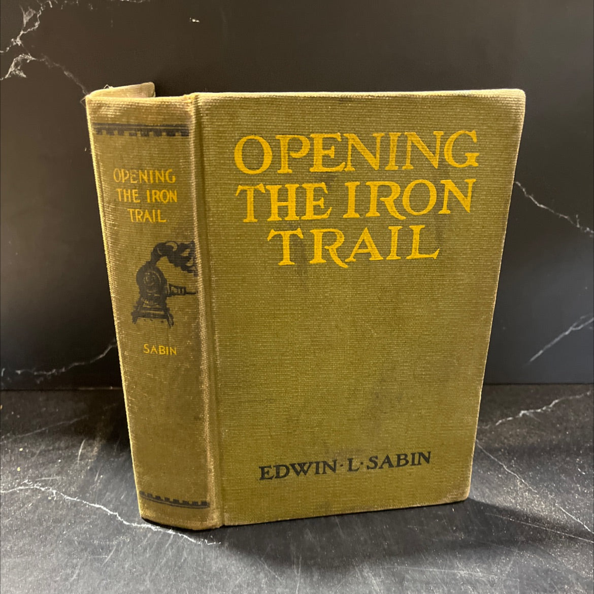 opening the iron trail or terry as a \"u. pay.\" man (a semi-centennial story) book, by edwin l. sabin, 1919 Hardcover image 1