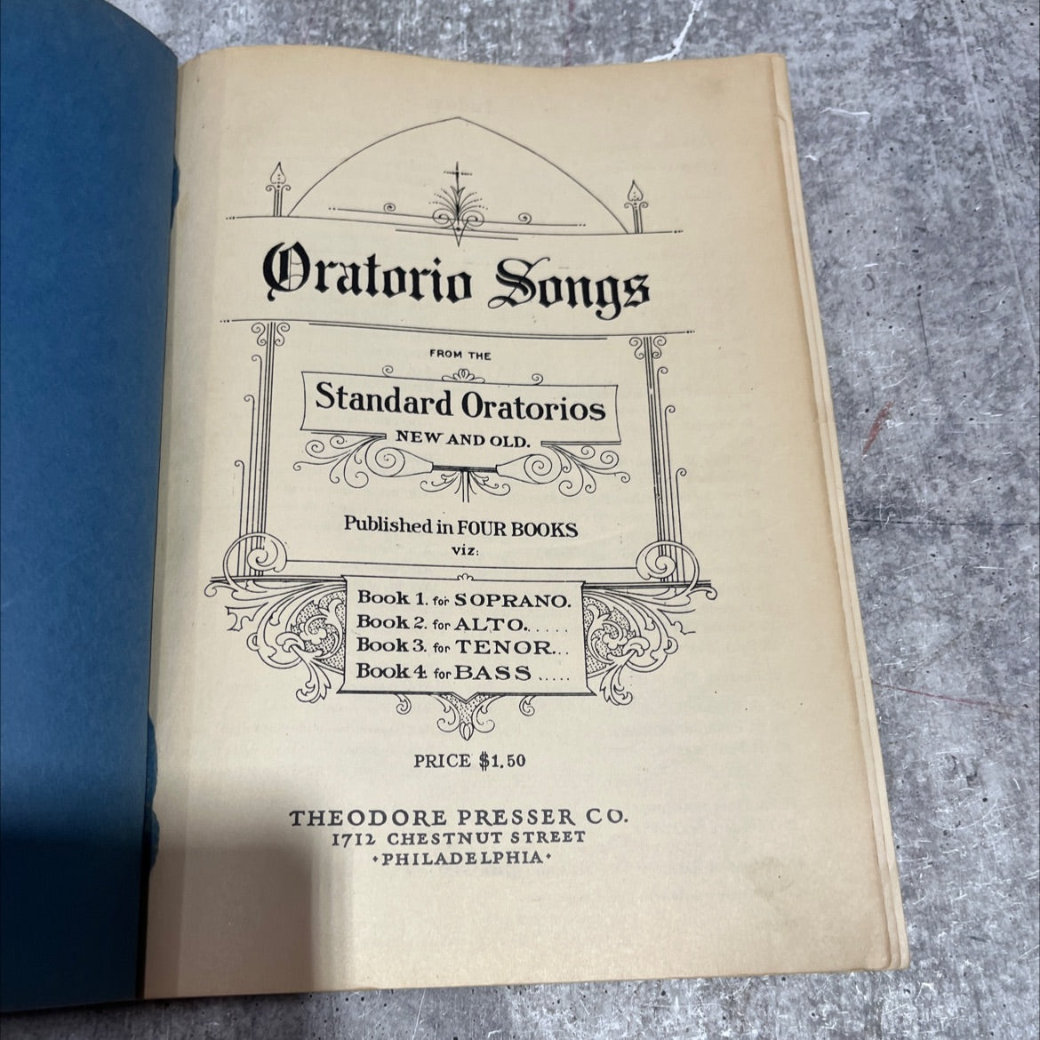 oratorio songs from the 6e standard oratorios new and old book, by various, 1930 Paperback image 2